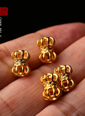 金色莲花金刚杵背云线束手串配饰