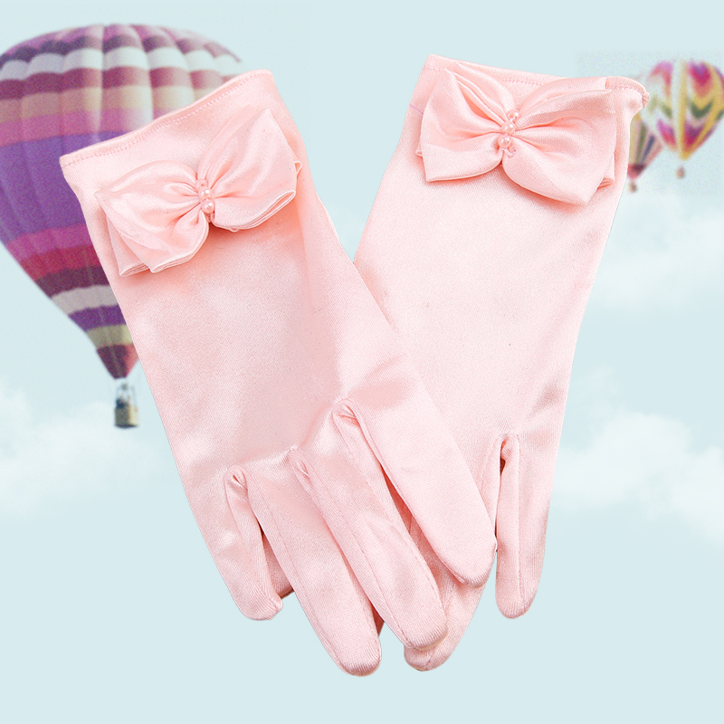 Gants pour fille FOURTIGERS en satin - Ref 2150424 Image 5