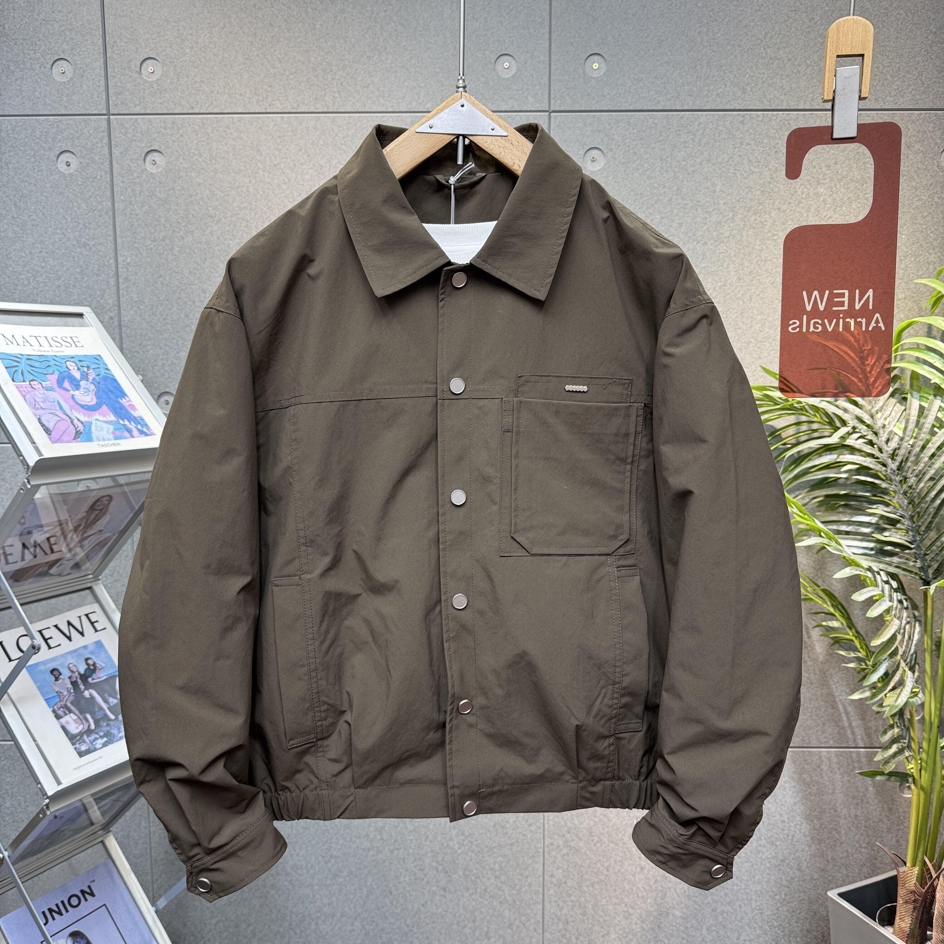 2026春季新款男士翻领夹克外套高级感时尚潮流休闲气质百搭舒适男