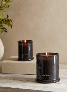 ZARA HOME香薰蜡烛 白莲花/罗勒/麝香渐层/雪松木/皮革 迷你/超大