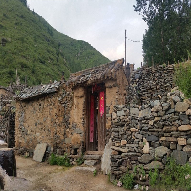 怀旧土房砖房乡村外景复古直播背景布乡下小道唱歌跳舞装饰背景布