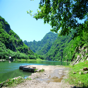 新款才艺主播3D直播背景布户外风景山水建筑景点立体拍摄背景墙布