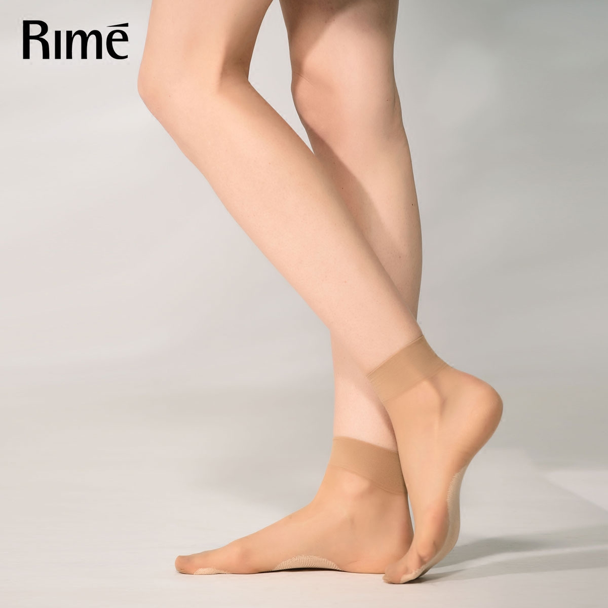 3双丝袜RIME薄款短袜女脚底加棉