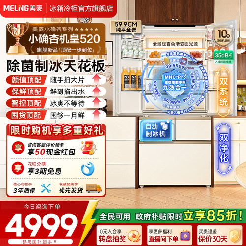 双系统超薄零平嵌 60分钟自动洁净制冰