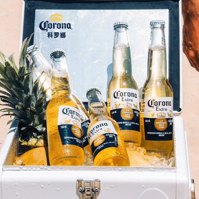 【11月临期】CORONA科罗娜墨西哥风味啤酒330ml*6瓶装官方旗舰店M