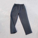 藏蓝色拼接湖蓝细伢子休闲运动裤 运动裤 同款 定做春秋冬男女校裤