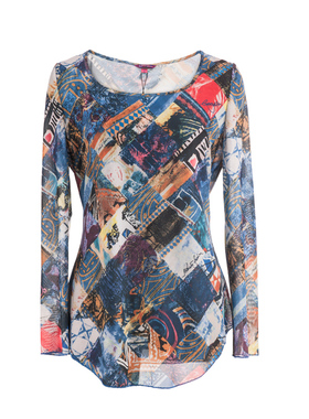 国内线下专柜代购古源万花筒圆领长袖T恤 非质量问题no退no换