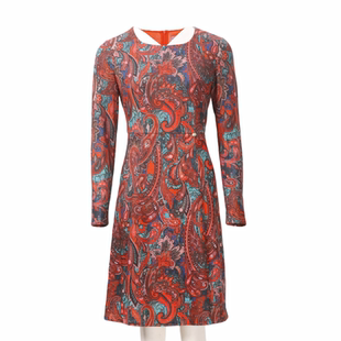 no退no换介意者慎拍 连衣裙 国内线下古源代购 古香圆领长袖