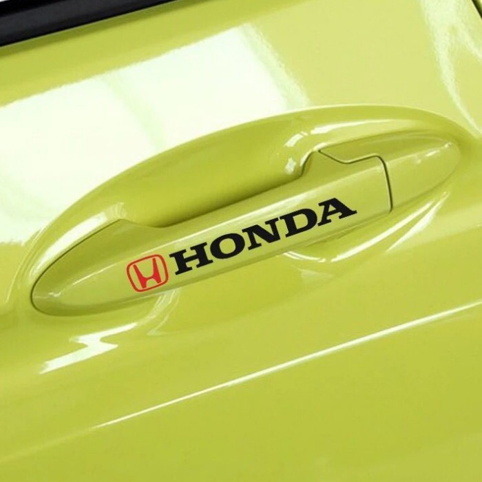 雅阁哥瑞飞度凌派锋范缤智CRV XRV本田专用拉手贴门把手专用贴纸