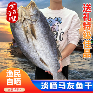 北海大马鲛鱼干鲅鱼干马交马鲛鱼片马友鱼梅香咸鱼干海鲜干货