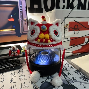 适用哈曼卡顿音响防尘罩琉璃2 4代水晶5音箱针织醒狮头套保护罩