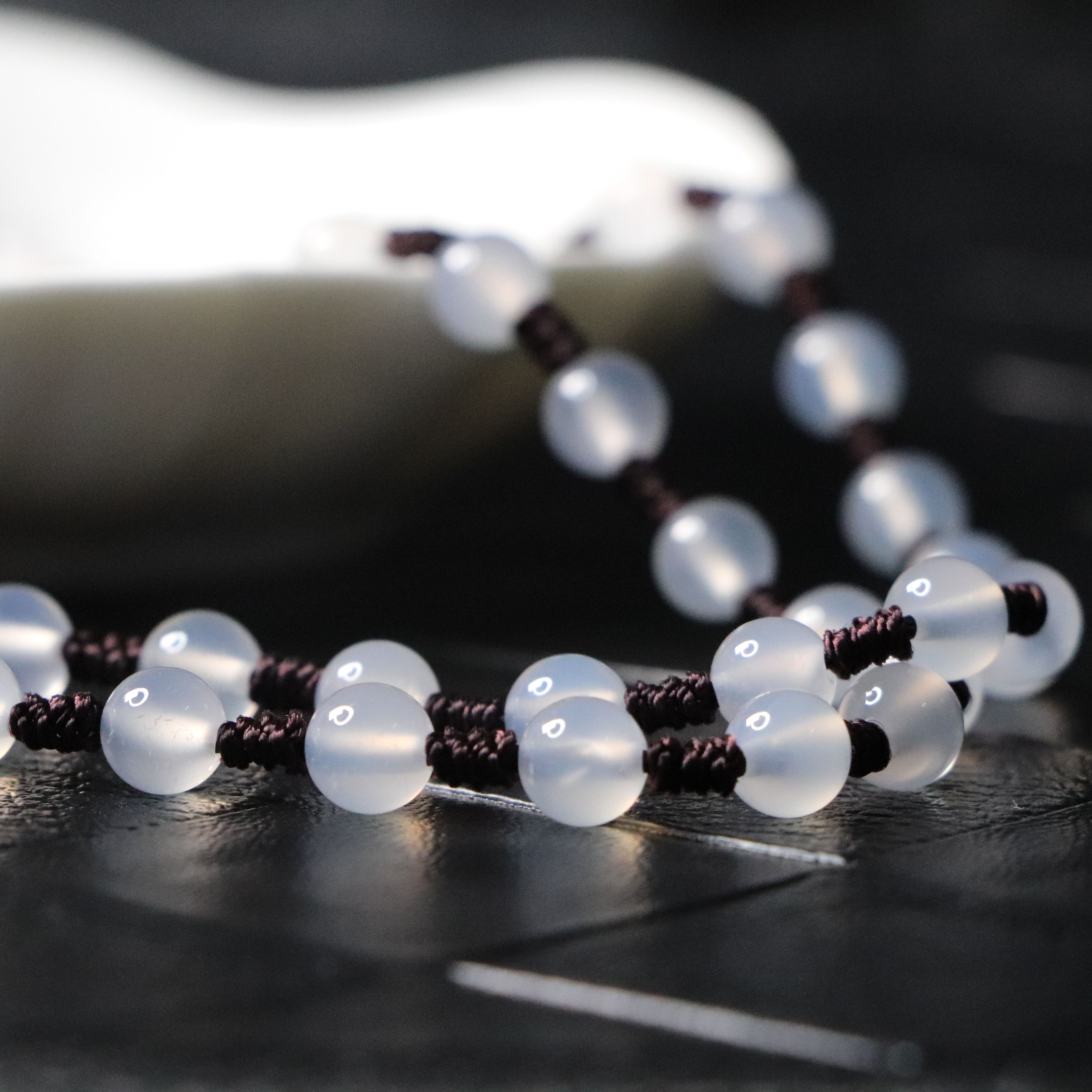 manual weave natural High grade matte agate Beads Red agate sweater chain Pendant rope Emerald Ping An buckle Lanyardin the Accessories/Fashion Jewelry, Necklace  category - from Buy2taobao.com to provide professional Taobao agent buy service