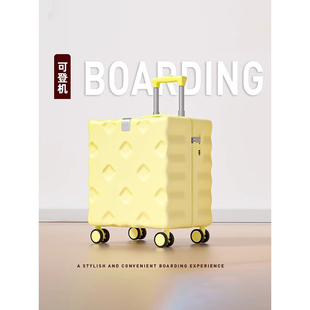 2026新款轻便可爱登机箱行李箱小型18寸短途旅行拉杆箱密码皮箱女