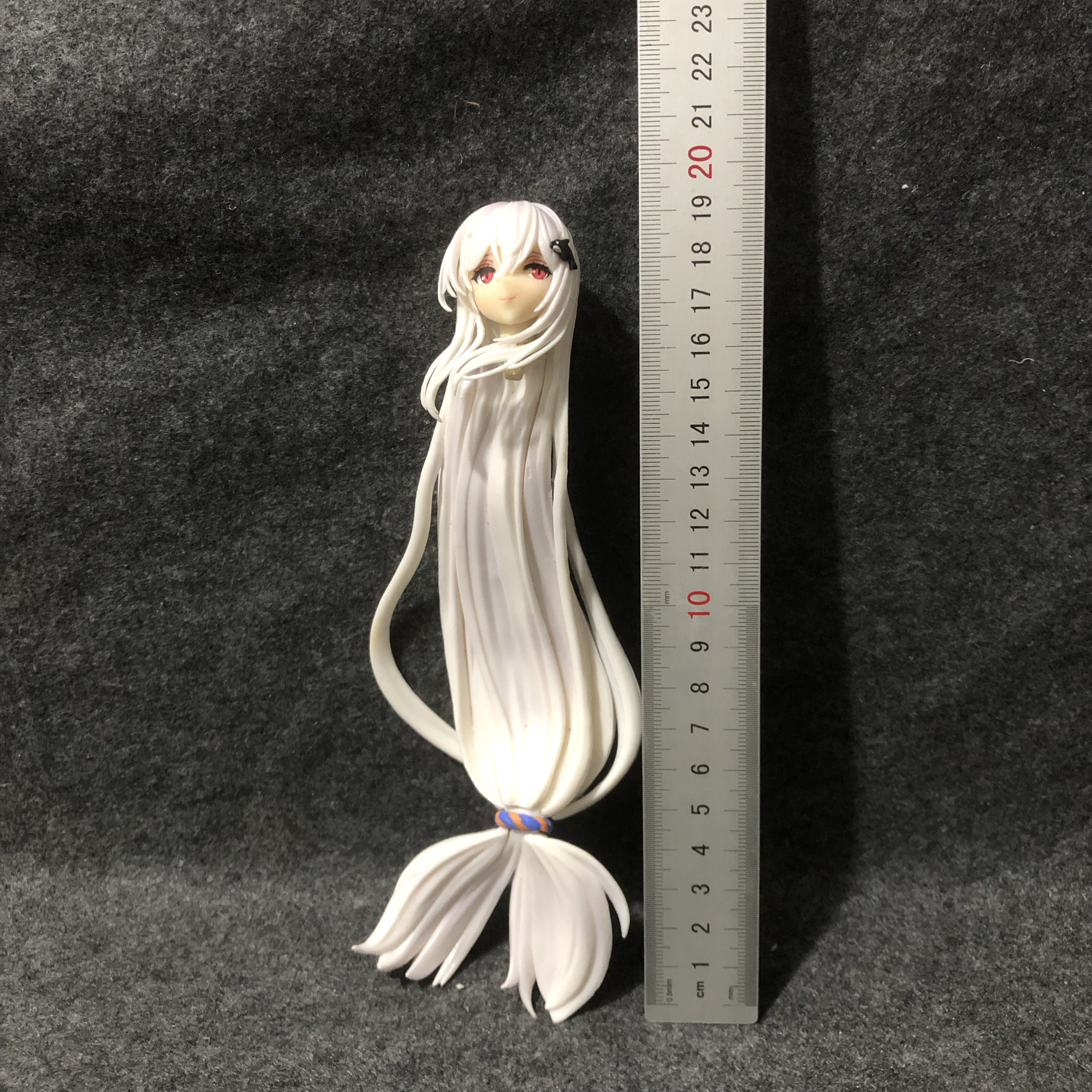 6.9元1个国版手办散货超长发女头雕有缺件手办魔改材料废品零件