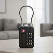 挂锁拉杆行李箱包旅行箱防盗锁通关锁 TSA密码 金属海关密码 锁挂锁