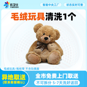 衣卫士全国北京上海上门取件毛绒玩具清洗在线干洗洗鞋洗衣服务