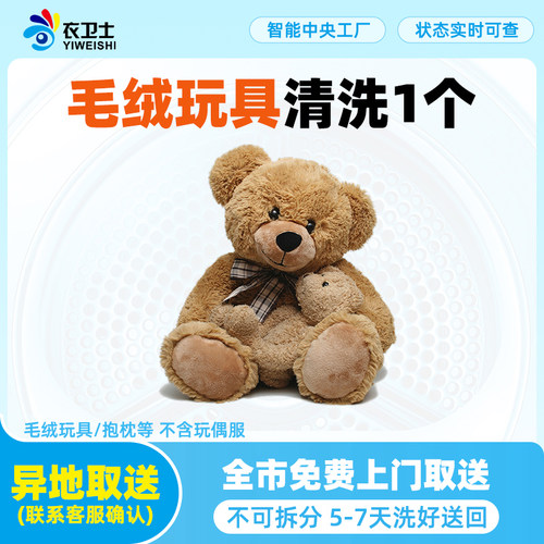 衣卫士全国北京上海上门取件毛绒玩具清洗在线干洗洗鞋洗衣服务