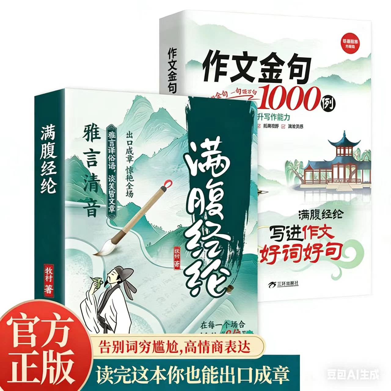 作文金句1000例 满腹经纶 出口成章 写进作文里的好词好句