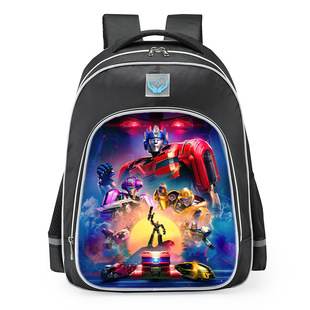 新款变形金刚起源 小学生书包男儿童卡通幼儿书包双肩减负包