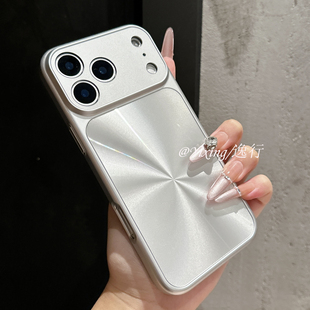 【秒变17】轻奢高级感极光CD纹适用苹果17promax手机壳iphone16pro高颜值15全包镜头14防摔13情侣保护套女