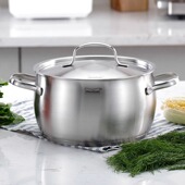 24cm深烧锅 22cm 德国慕厨不锈钢汤锅汤煲煲汤锅炖锅18cm 20cm