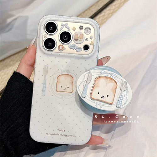 适用小米17/15手机壳turbo5红米note14/13/12刀叉吐司civi3/2/4/5pro椭圆磁吸支架11T/10/9/8高级max时尚mix