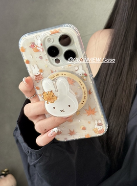 适用vivox200x100y300手机壳T1t2枫叶米菲兔s30s20s19s18s17s16旋转磁吸支架x90x80x70x60新款s15s12x50x30x2