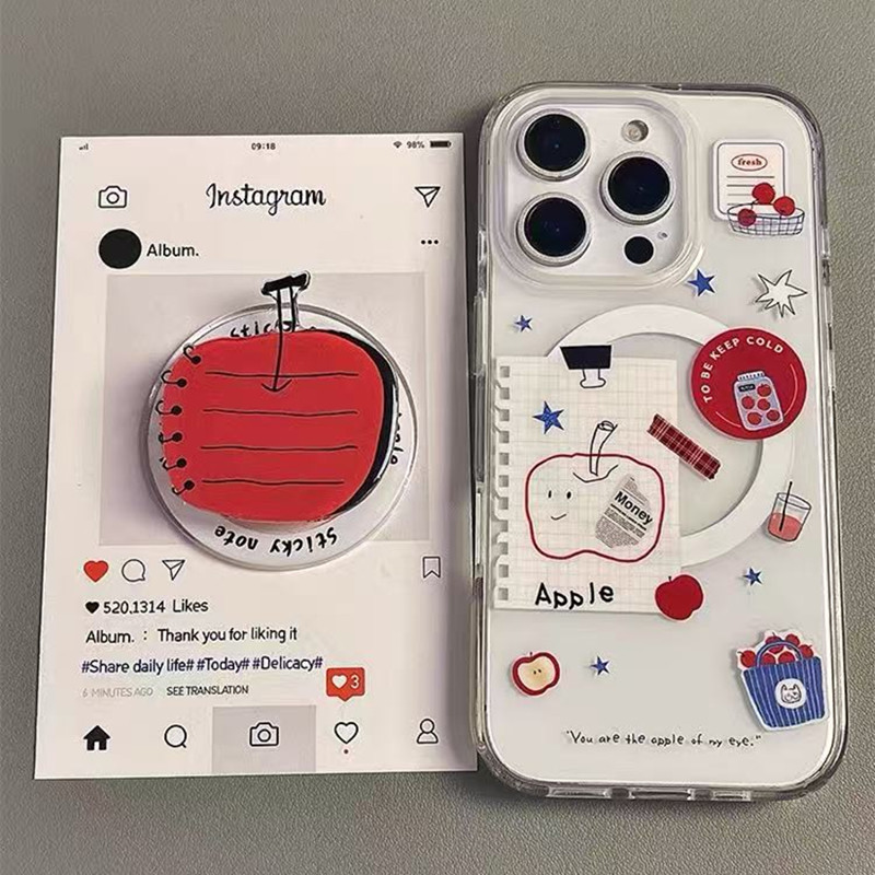 适用小米15手机壳turbo4红米note14/13/12磁吸支架civi3/2/4pro苹果记事本11T/10/9/8高级max卡通可爱mix外壳