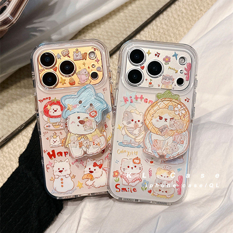 适用realme15/13/12/11/10s真我neo8/7/6手机壳GT8/5西高地小猫v11v23v25摇摇乐支架q2Q3Q5高级v30v60时尚x7图片
