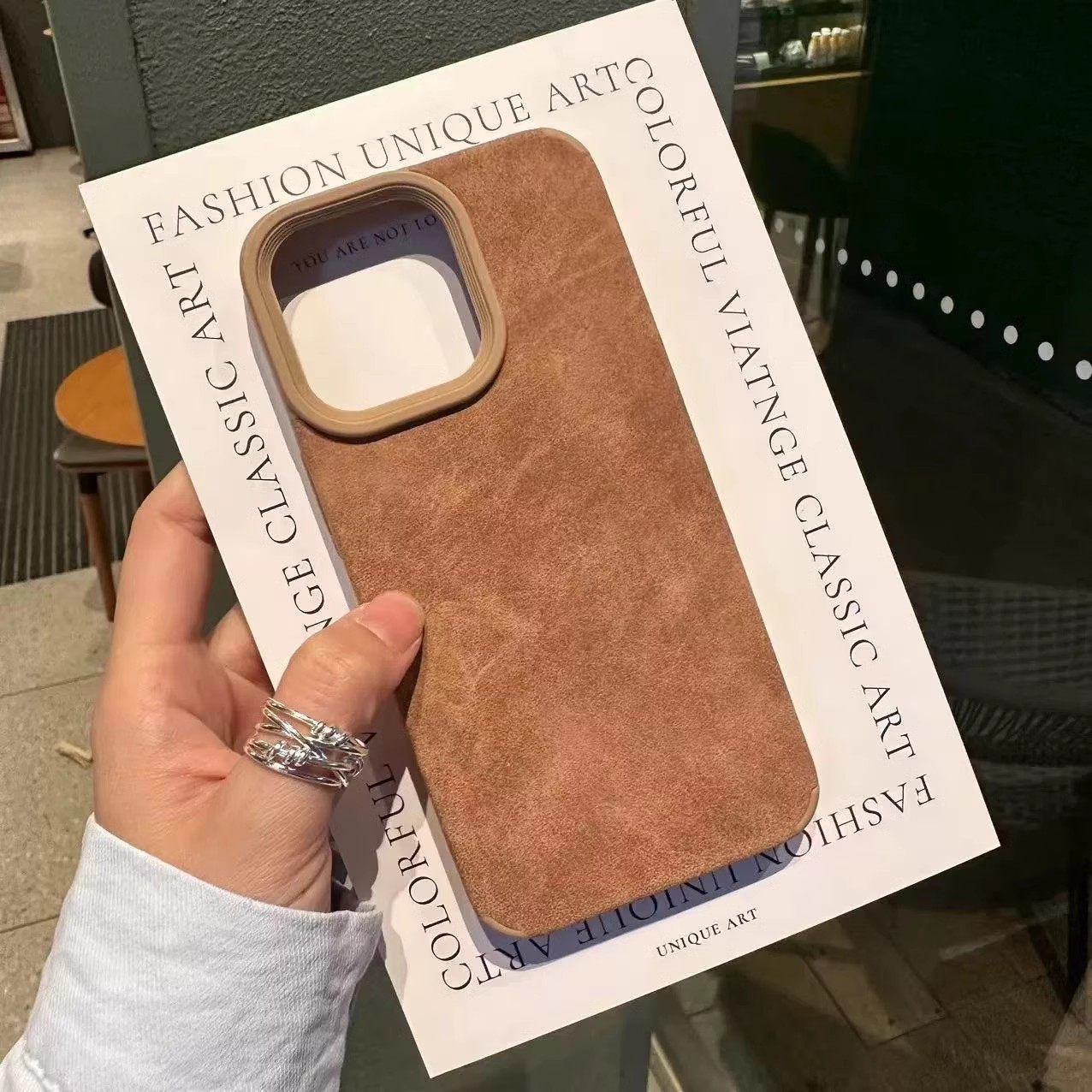 麂皮适用vivox100手机壳x200promini秋冬毛绒新款x90s棕咖纯色x80x70网红超火x50x60t小众高级pro简约ultra套