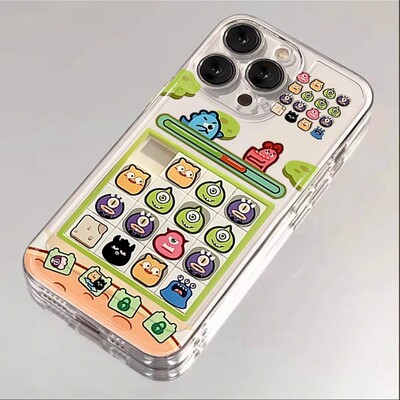 趣味拼图适用红米turbo3手机壳note12小米civi4pro卡通搞怪k70k60k50k40k30简约Mi10/9/8可爱少女11ultra外壳