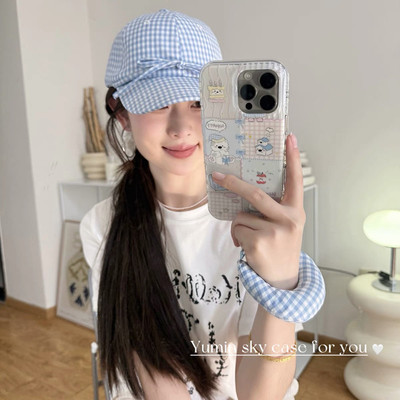 适用华为nova13/12手机壳nove9/8麦芒30/20/11/10拼接西高地7/6/5/4/3畅享70/60/50畅想z可拎腕带pro新se少女