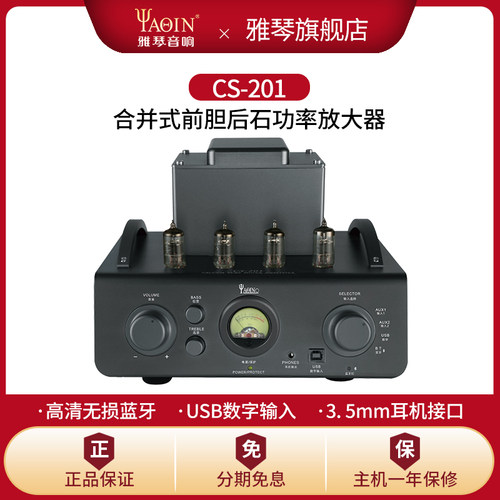 雅琴前胆后石功放电子管胆机