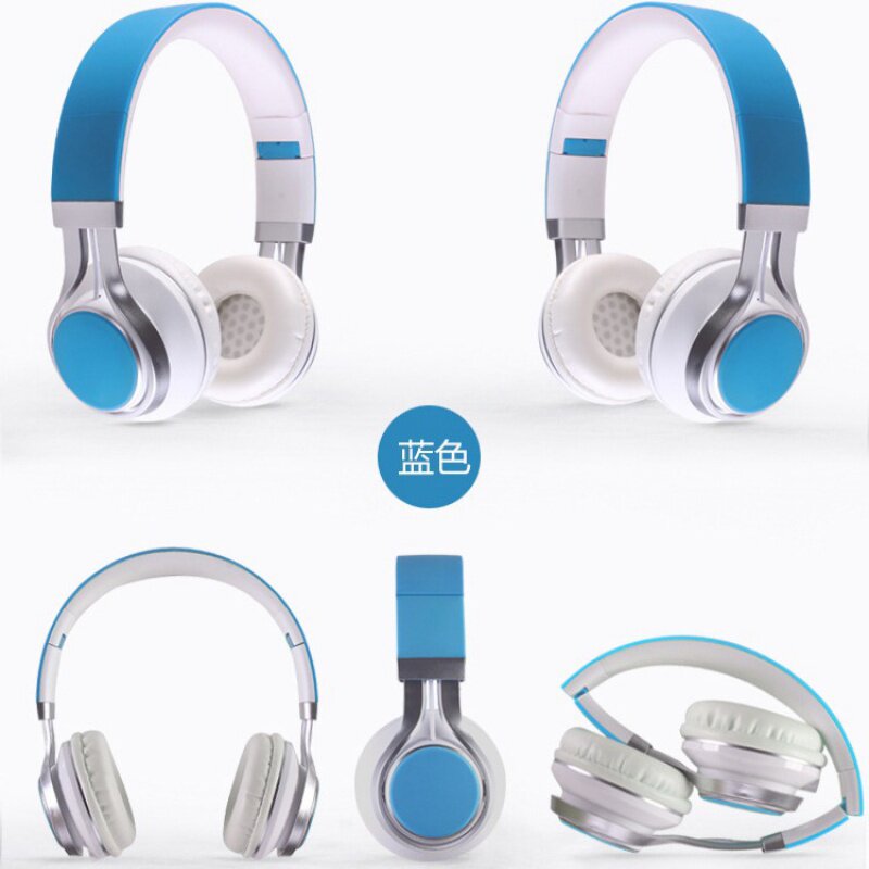 头戴式耳机有线带麦通用电脑音乐重低音外贸电商礼品手机耳机
