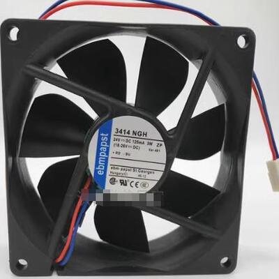 原装ebmpapst TYP 3414NGH 24V 3W 9225 变频器高端设备风扇