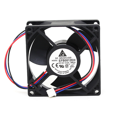台达DELTA EFB0812EH 8025 8CM 12V 0.42A 双滚珠大风量散热风扇