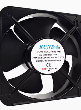 RG20060DB200H 20060 全新 RUNDA润达220/240V 46W 机柜散热风扇