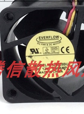 原装台湾 4028 R124028BU 12V 0.40 双滚珠3线风扇