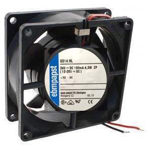 全新德国EBMPAPST MULTIFAN8314HL 24V 4.3W 8032 8CM 散热风扇
