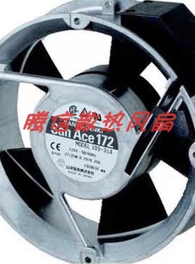 三洋109-314/312/313/311 109S302/301/303/304 17.2CM 115V风扇