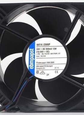 德国EBMPAPST 4414 H/M/2HHP/2HH/12M DC24V 12038变频器散热风扇