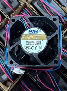 原装AVC DATB0625B8M-071 48V 0.14A 6025 6CM 变频器风扇