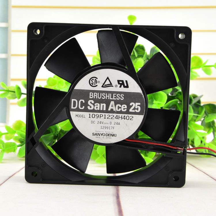 原装 正品 三洋 109P1224H402 12025 24V 0.24A 12CM 变频器风扇