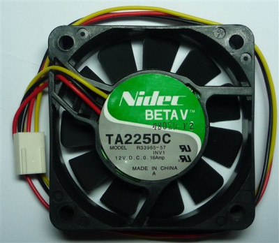 TA225DC R33965-57 B35018-33 12V 0.16A 原装日本NIDEC 6015风扇