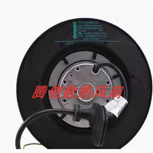 正品电机主轴风扇R2S175-AB56-01 175*69 后倾式离心风机 - 封面