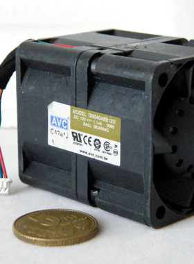AVC  DB04048B12U 强风力12V汽车/涡轮增压器暴力风扇散热