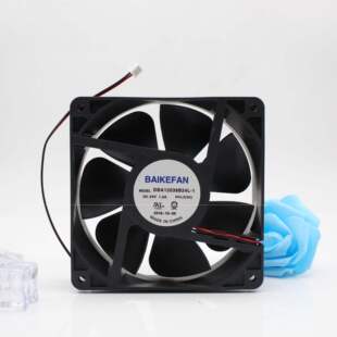 全新原装BAIKE DBA12038B24L-1 24V 1.0A 大风量双滚珠散热风扇