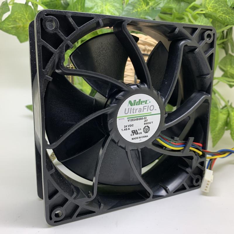 V12E24BGB5-52 DC24V 1.40A原装正品日本NIDEC 变频器散热风扇