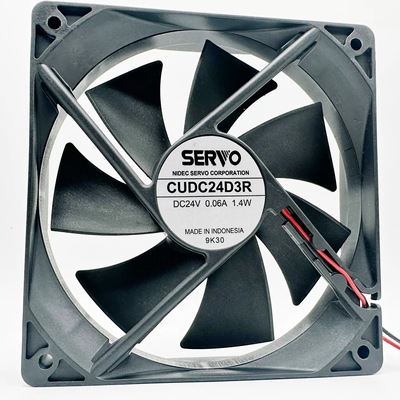 伺服CUDC24D3R 120*120*25 24V 0.06A 1.4W 电梯变频散热风扇