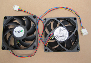原装 AMD cpu风扇台达7cm 12v 台式电脑机箱散热风扇